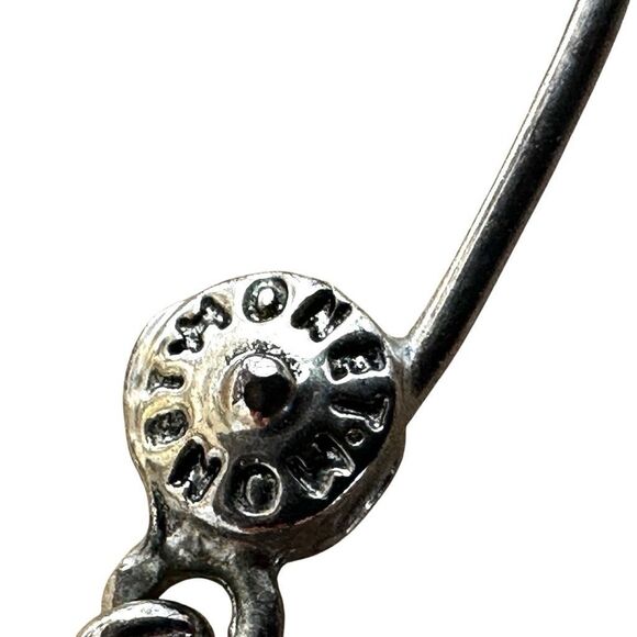 Monet Brown Glass Dangle Earrings - Picture 8 of 8